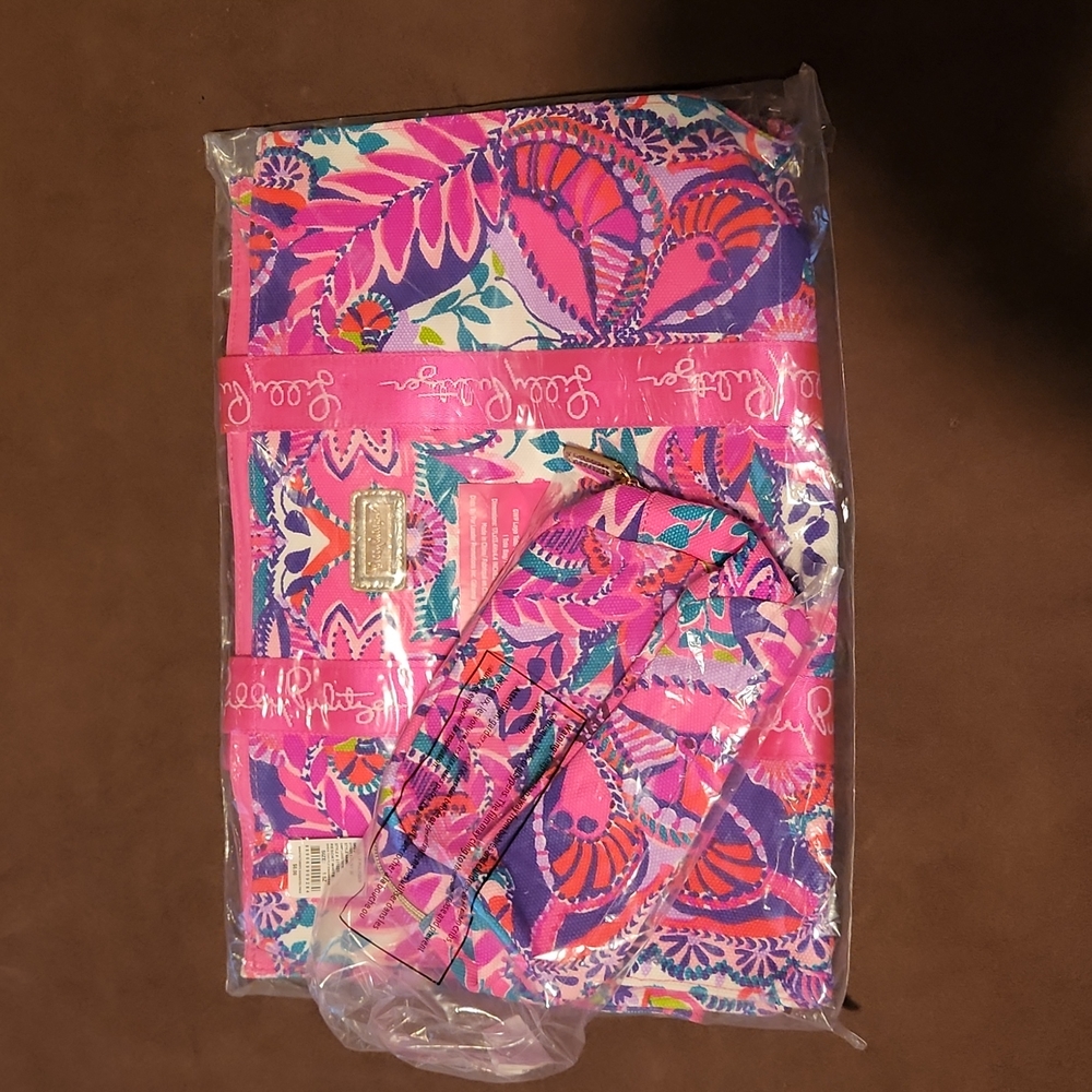 Lilly Pulitzer Tote and Pouch